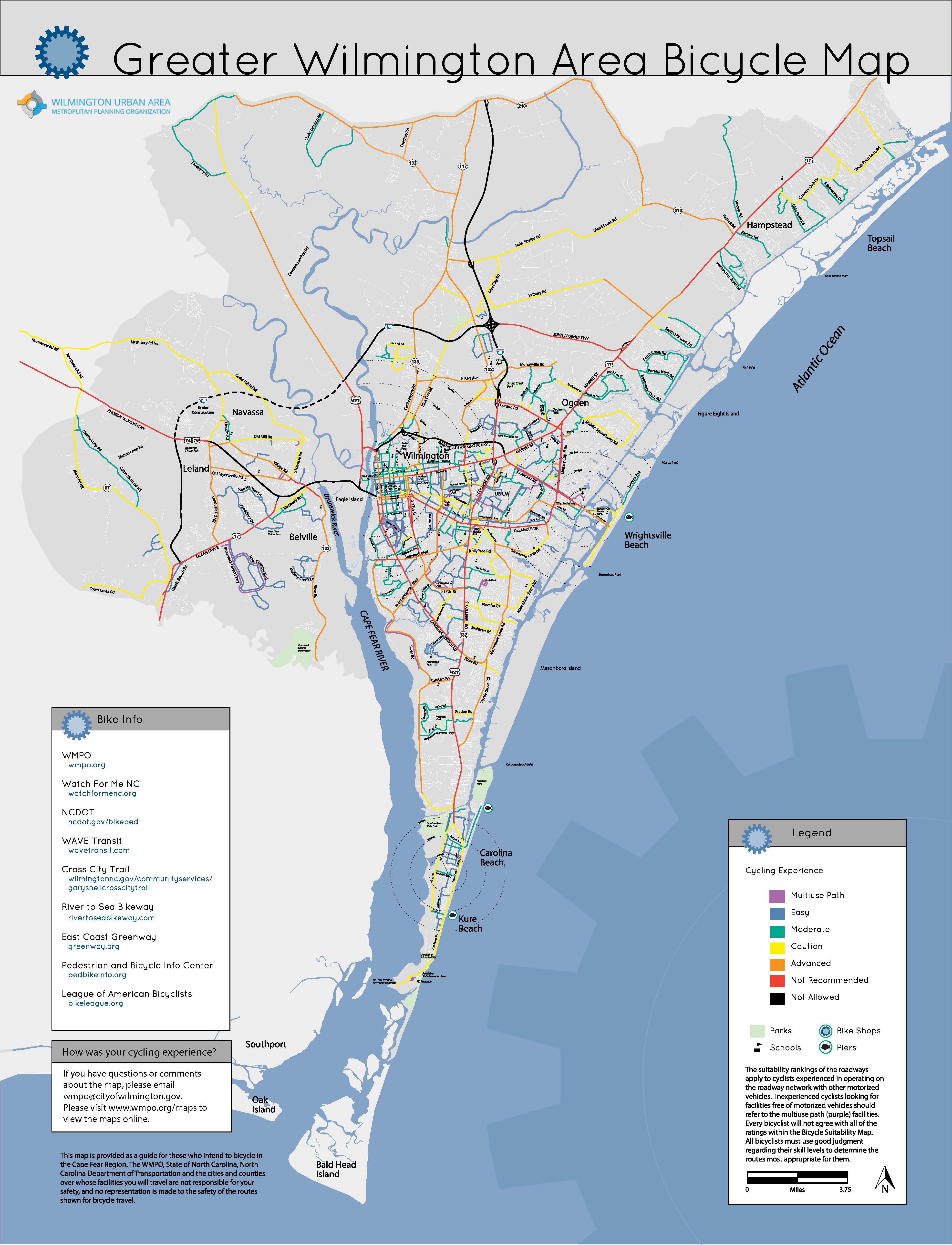 Wilmington On A Map Maps | Wilmington Urban Area Metropolitan Planning Organization